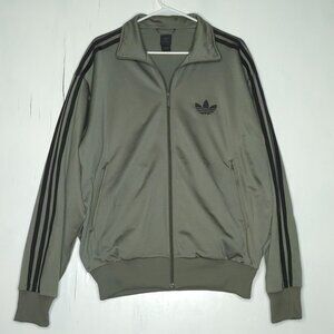 Adidas Olive Green Firebird Track Jacket